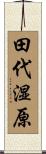 田代湿原 Scroll