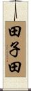 田子田 Scroll