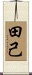 田己 Scroll