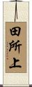 田所上 Scroll