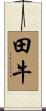 田牛 Scroll