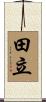 田立 Scroll