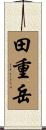 田重岳 Scroll