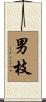 男枝 Scroll