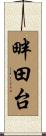 畔田台 Scroll