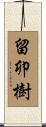 留卯樹 Scroll