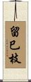 留巳枝 Scroll