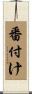 番付け Scroll