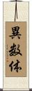 異数体 Scroll