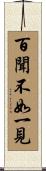 Seeing is Believing Scroll