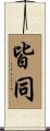 皆同 Scroll