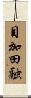 目加田融 Scroll