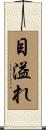 目溢れ Scroll