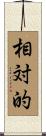 相対的 Scroll