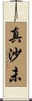 真沙未 Scroll