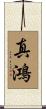 真鴻 Scroll