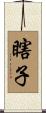 瞎子 Scroll