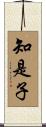 知是子 Scroll