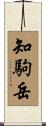 知駒岳 Scroll