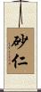 砂仁 Scroll