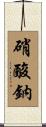 硝酸鈉 Scroll