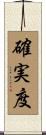 確実度 Scroll