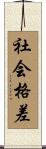 社会格差 Scroll