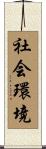 社会環境 Scroll