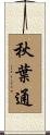 秋葉通 Scroll