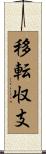 移転収支 Scroll