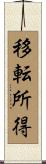 移転所得 Scroll