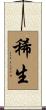稀生 Scroll