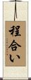程合い Scroll