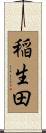稲生田 Scroll