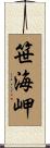 笹海岬 Scroll