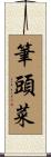 筆頭菜 Scroll