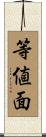 等値面 Scroll