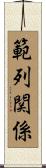範列関係 Scroll