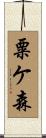 粟ケ森 Scroll