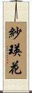 紗瑛花 Scroll