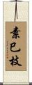 素巳枝 Scroll