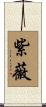 紫薇 Scroll