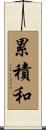累積和 Scroll