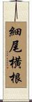 細尾横根 Scroll