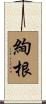 絢根 Scroll