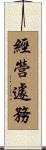 經營遽務 Scroll