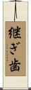 継ぎ歯 Scroll
