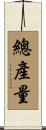 總產量 Scroll
