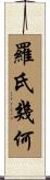 羅氏幾何 Scroll