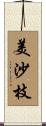 美沙枝 Scroll